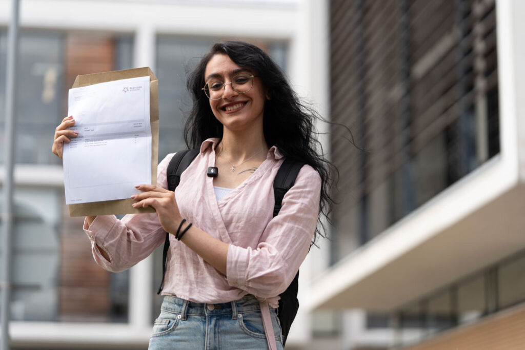 Trafford College student Maedeh Zare