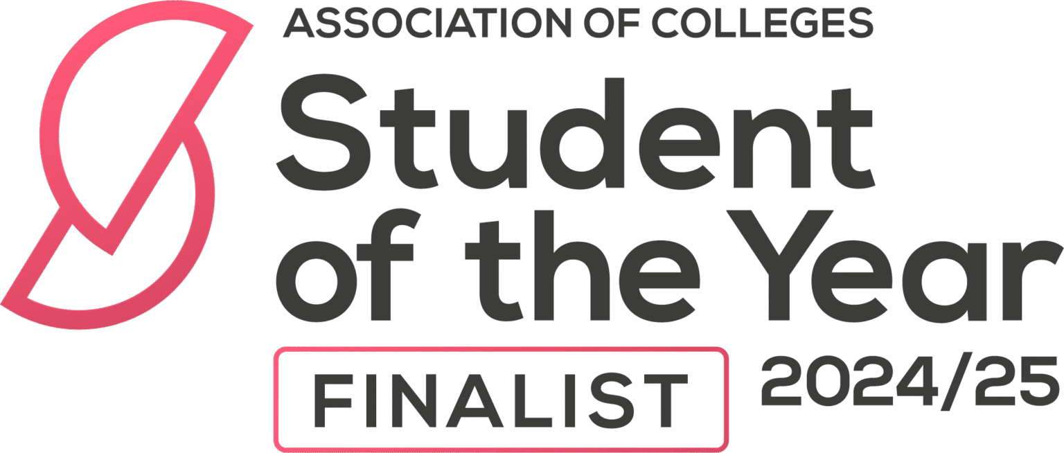 association of colleges student of the year 2024/25 finalist logo